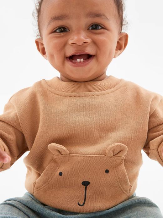 Erkek Bebek Kahverengi Brannan Bear Takım Set