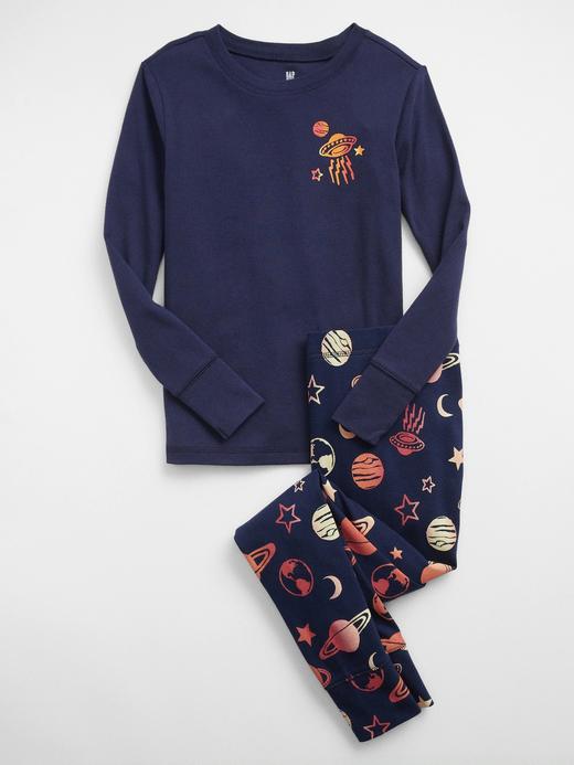 Erkek Çocuk |
                
              
                
              
                
              
                
              
                
              
              Lacivert %100 Organik Pamuk Uzay Grafik Baskılı Pijama Set GAP