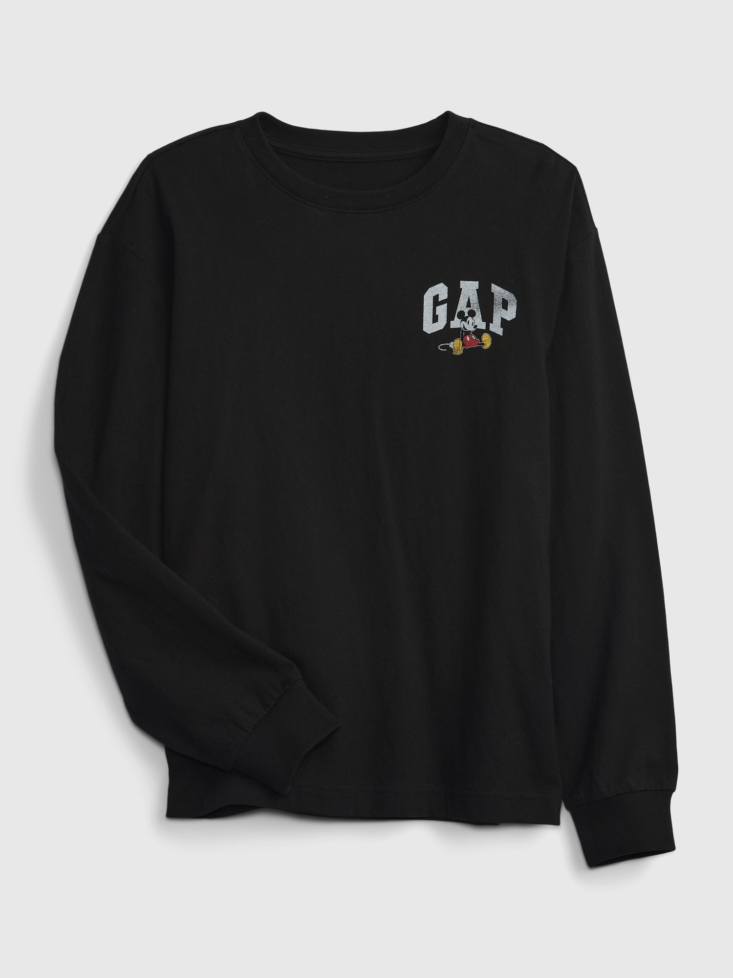 Gap Logo Disney Baskılı Uzun Kollu T-Shirt. 1