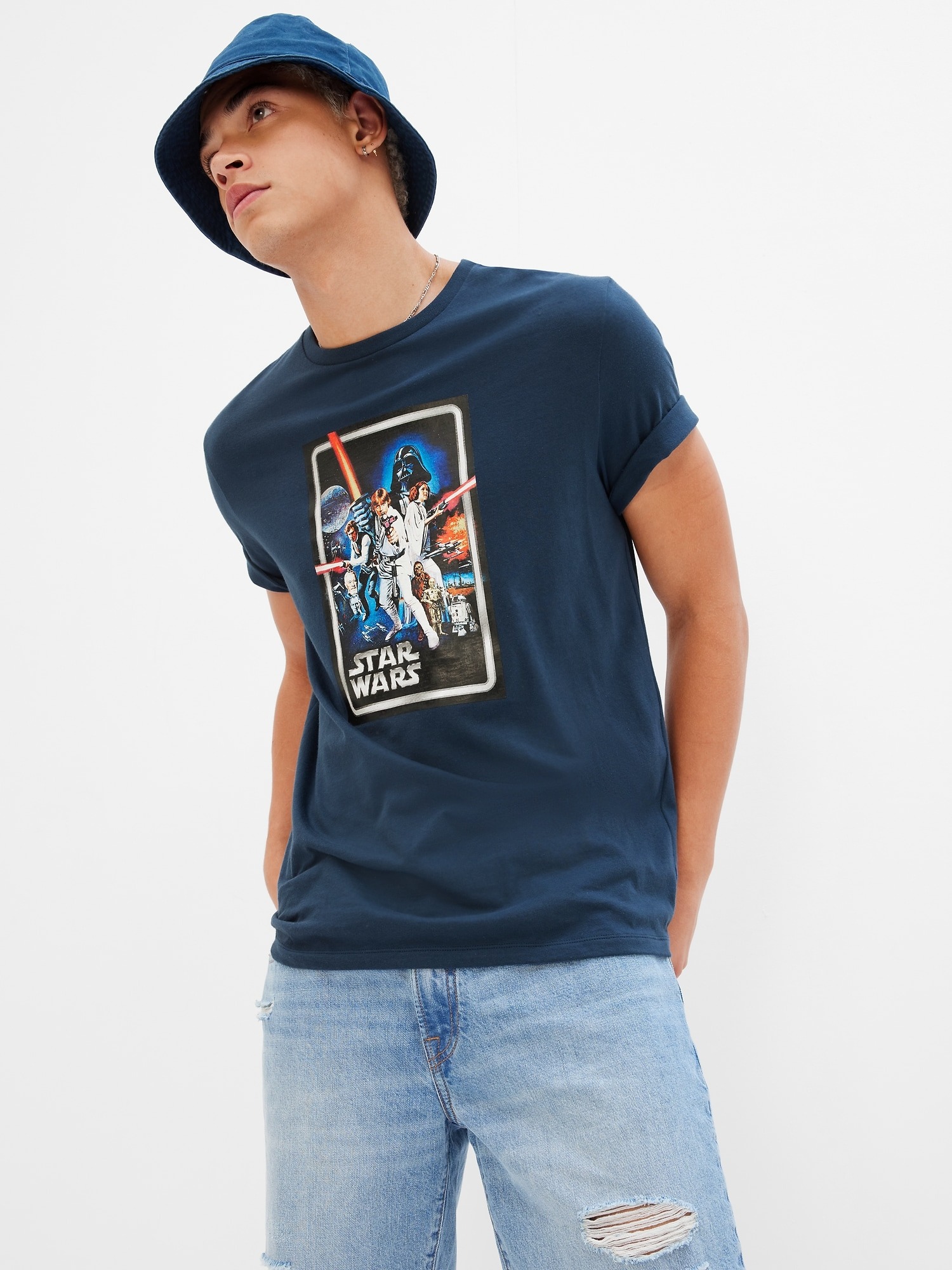 Gap Star Wars™ Grafik Baskılı T-Shirt. 1