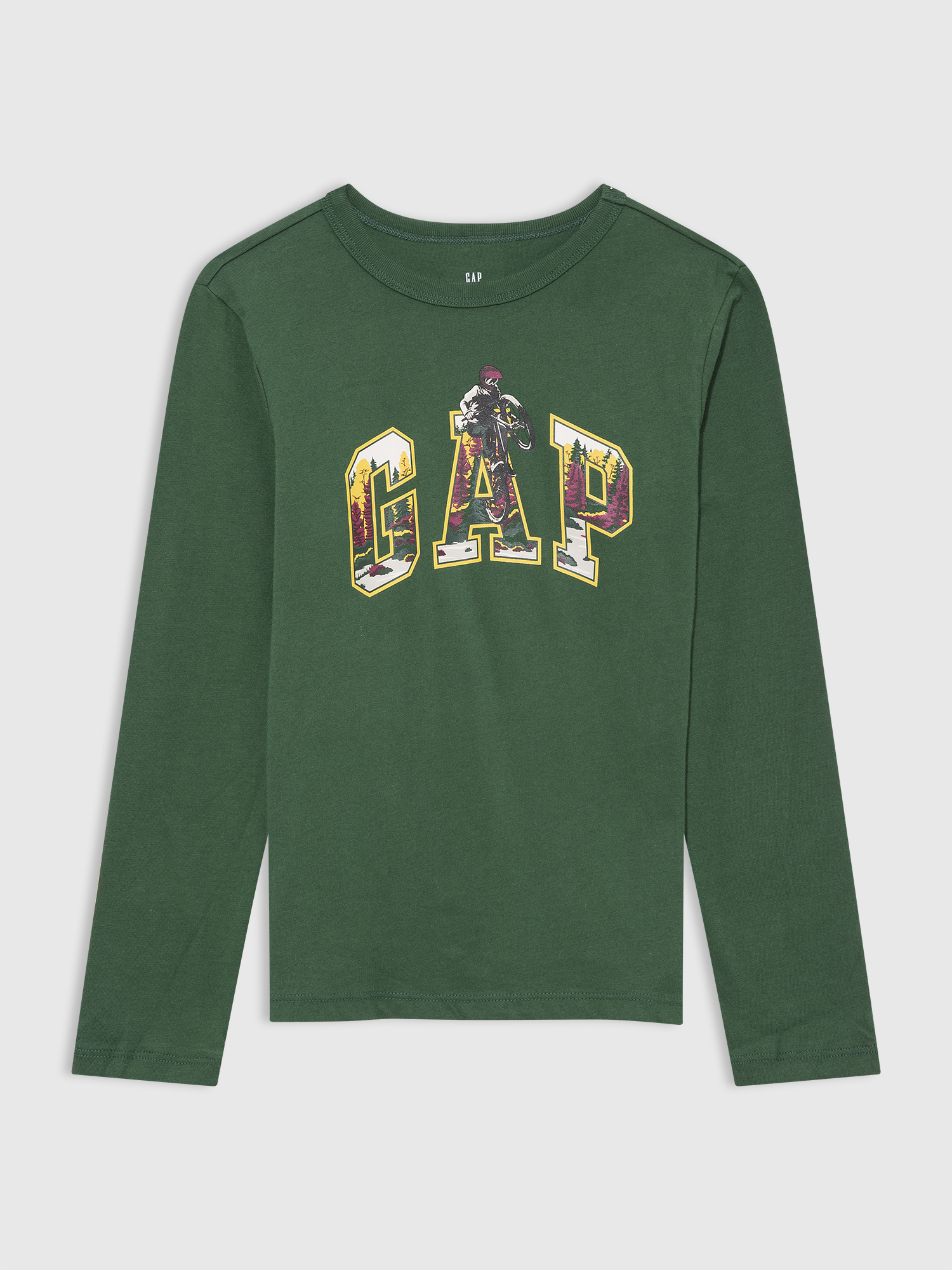 Gap Uzun Kollu Gap Logo T-Shirt. 1