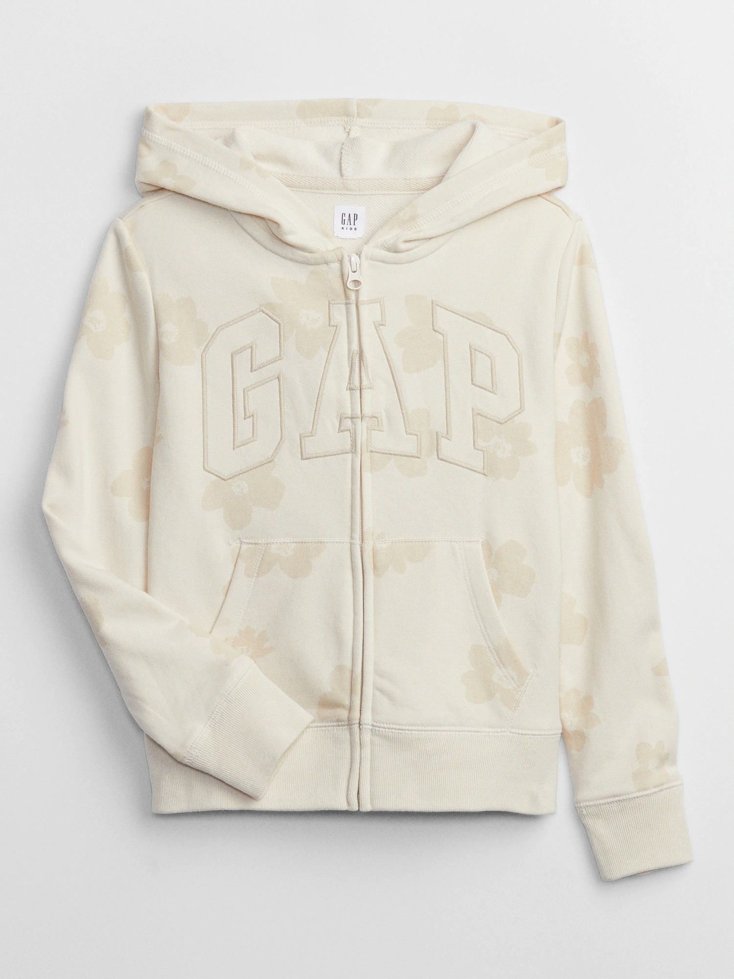 Gap Gap Logo Desenli Fermuarlı Sweatshirt. 1