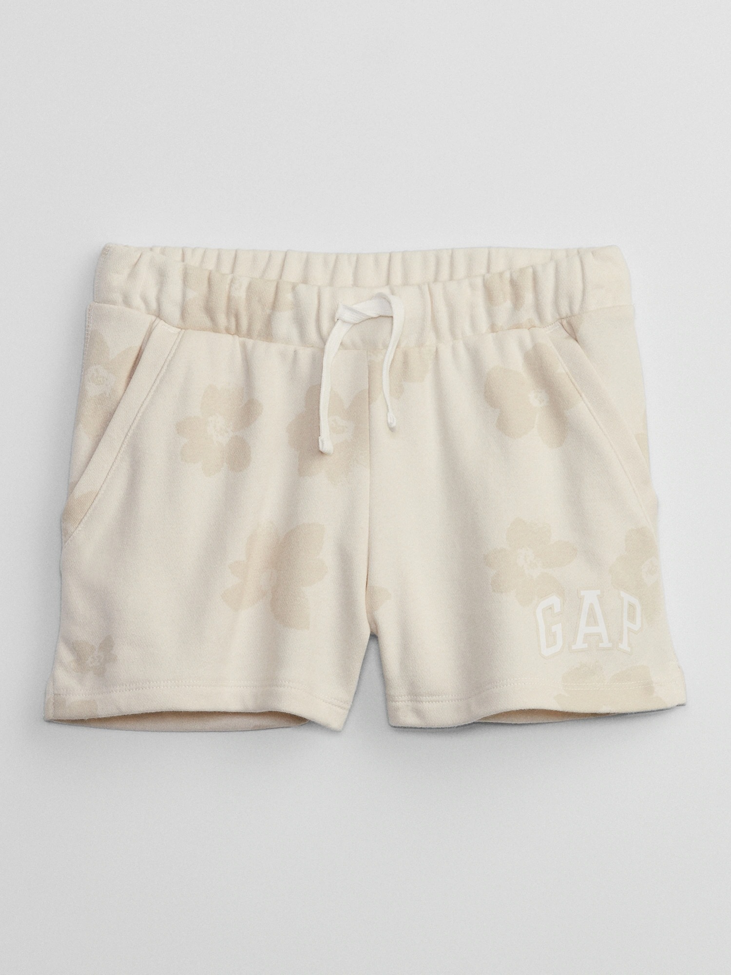 Gap Gap Logo Grafikli Havlu Kumaş Pull-On Şort. 1