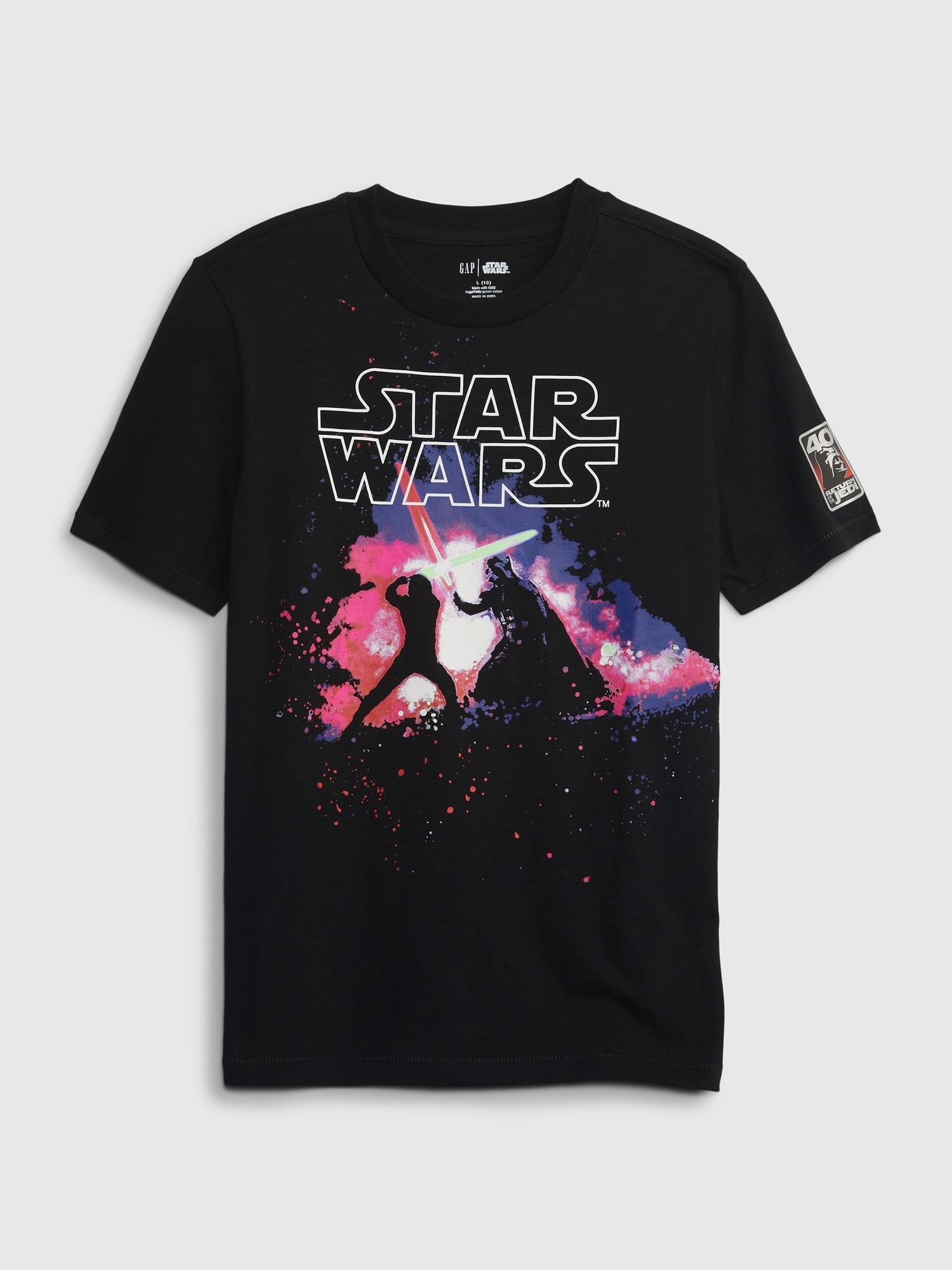 Gap %100 Organik Pamuk Star Wars™ Grafikli T-Shirt. 1