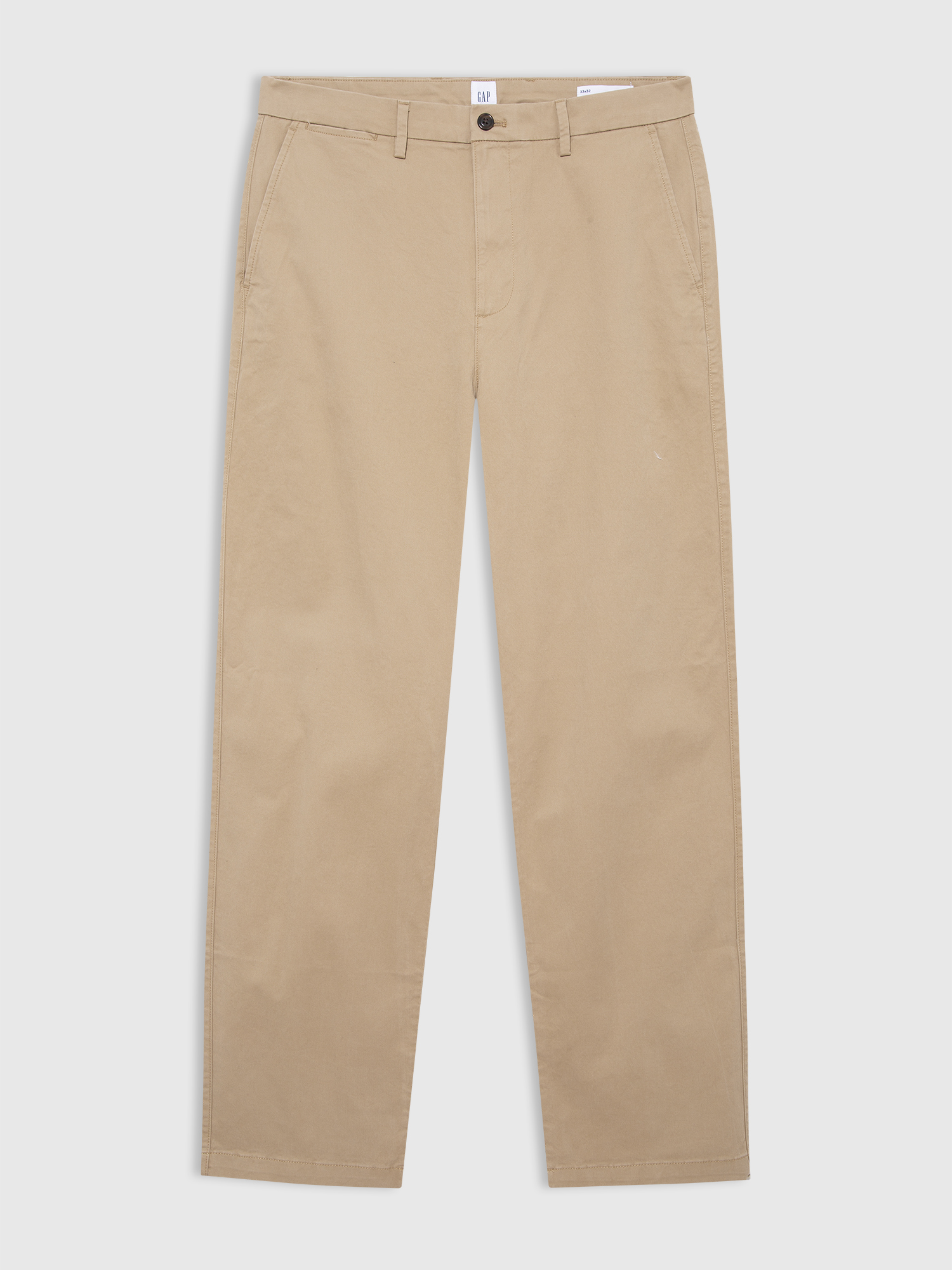 Gap Essential Loose Fit Khaki Pantolon. 1