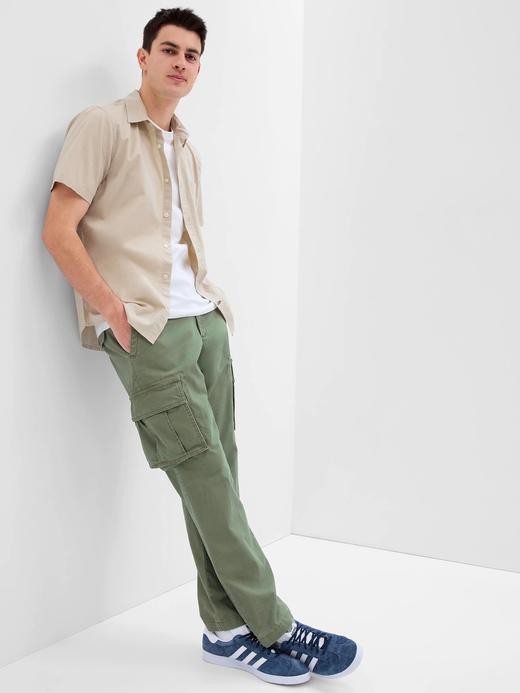 Haki GapFlex Straight Kargo Washwell™ Pantolon