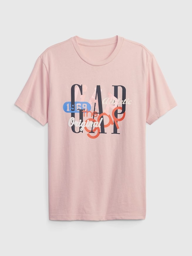 Gap Gap Logo Baskılı T-Shirt. 1