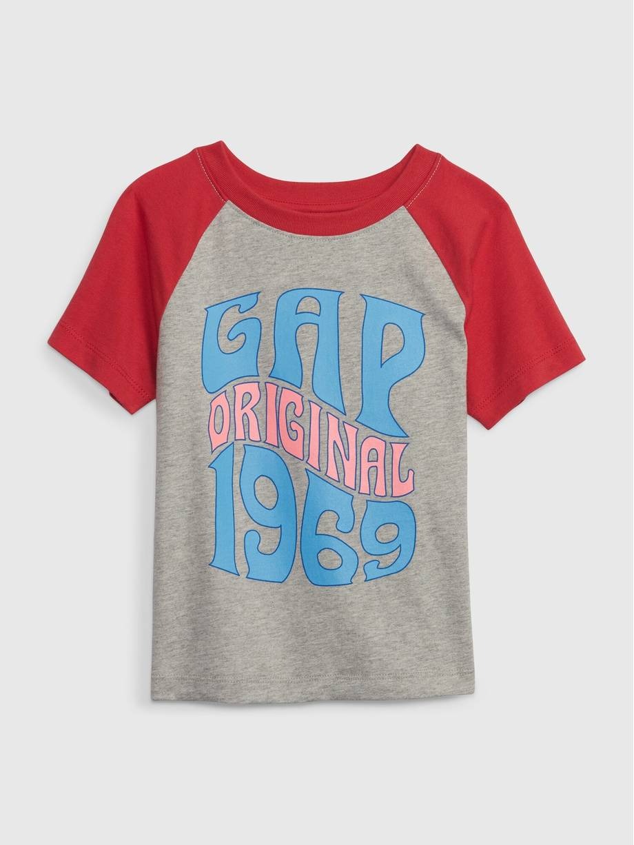 Gap Gap 1969 Logo Raglan T-Shirt. 1