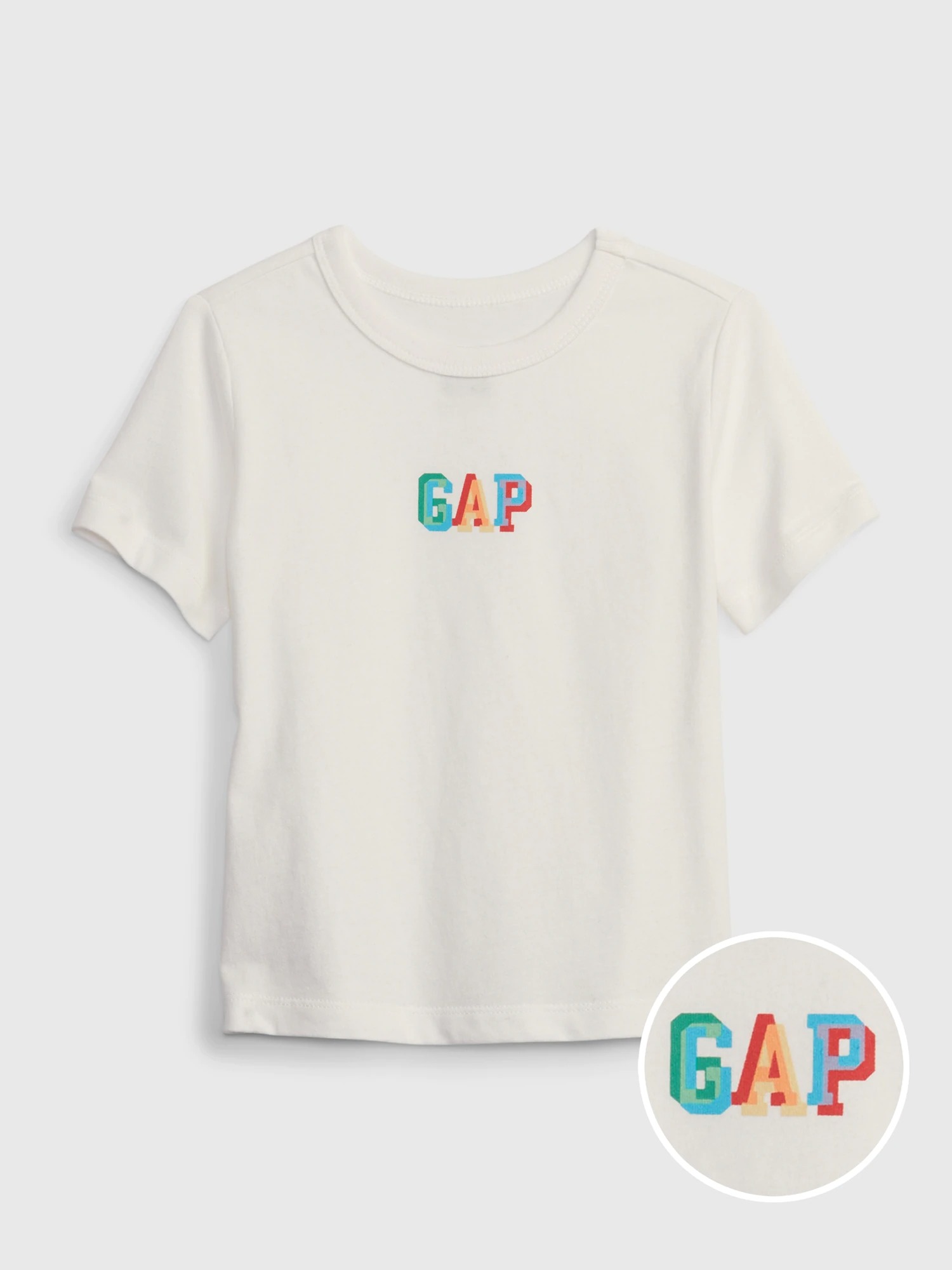 Gap %100 Organik Pamuk Grafikli T-Shirt. 1