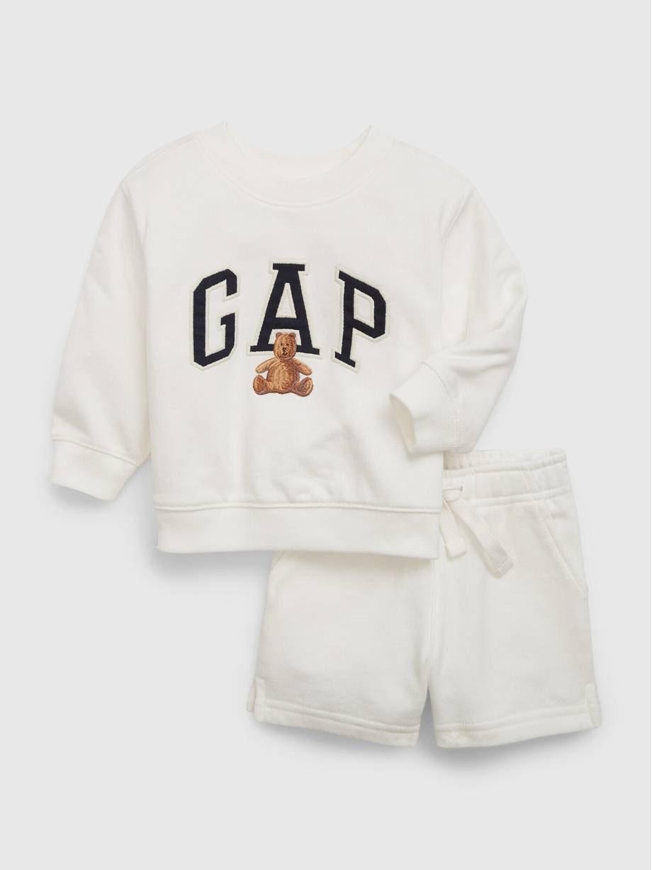 Gap Gap Logo Brannan Bear Grafikli Havlu Kumaş Outfit Set. 1