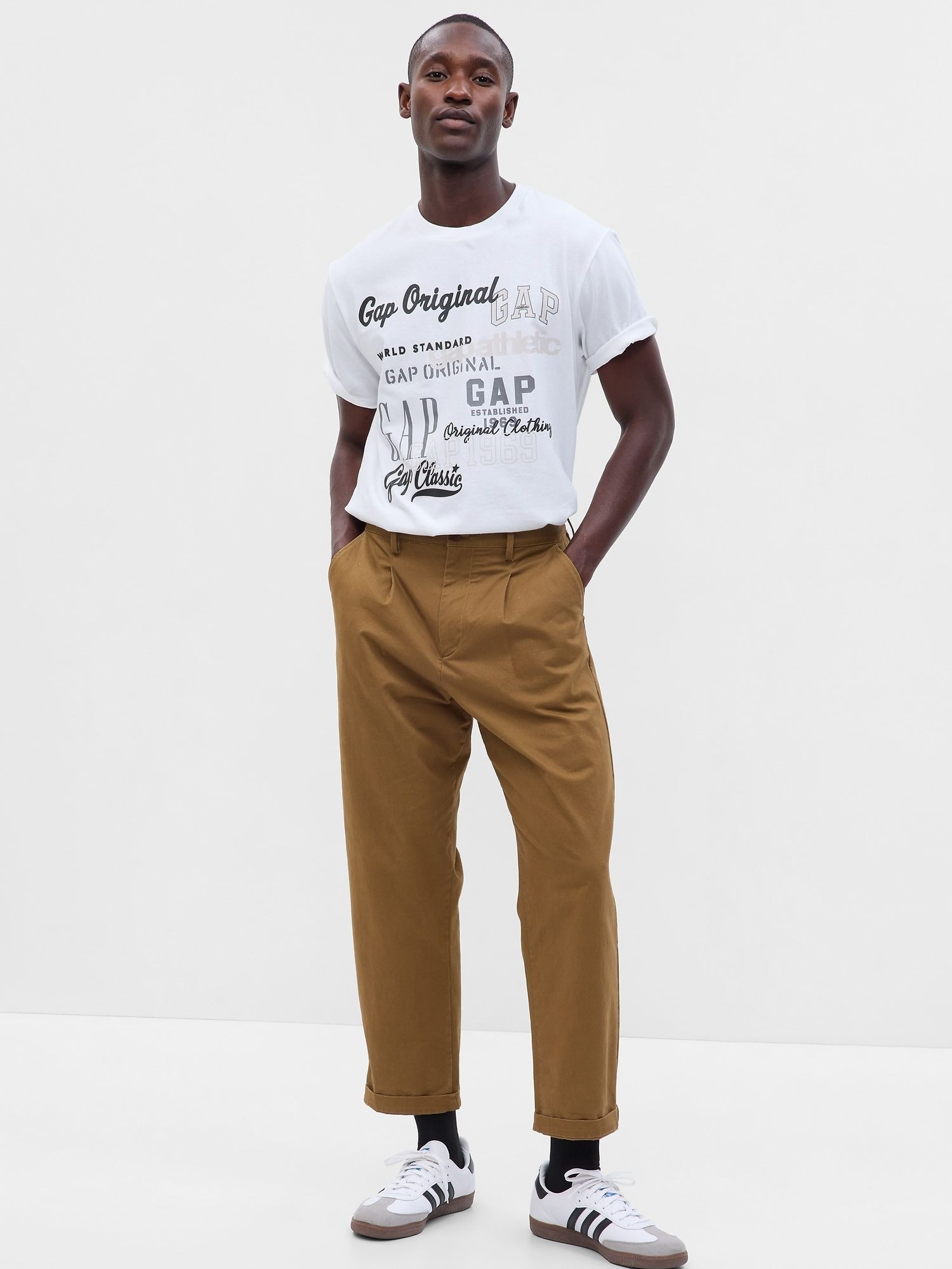 Gap Gap Logo Desenli T-Shirt. 1