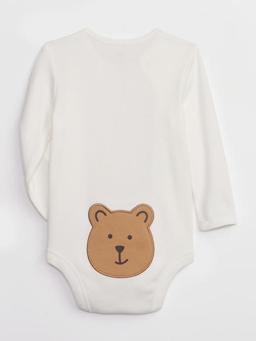 Erkek Bebek |
                
              
              Kırık Beyaz Brannan Bear Grafikli Bodysuit